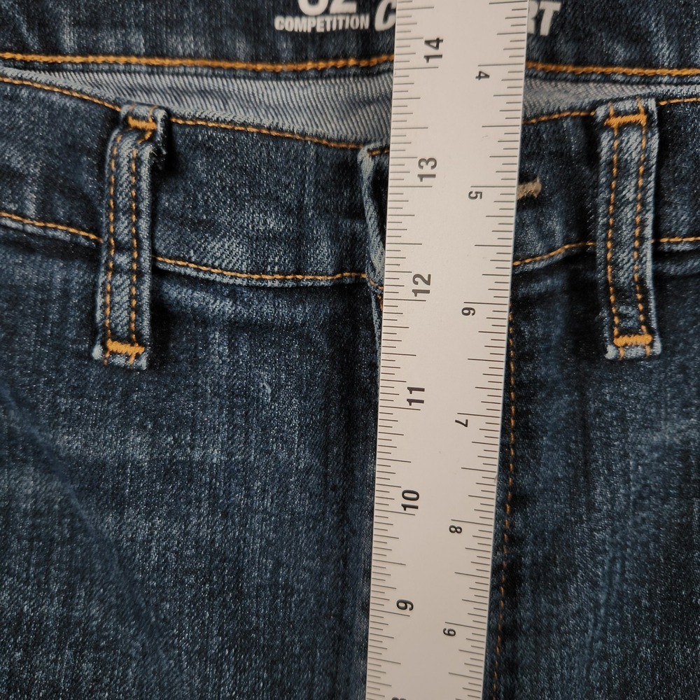 Wrangler 20X Advanced Comfort 02 Competition Slim Jeans Mens 44x32 Blue Denim - Picture 9 of 11